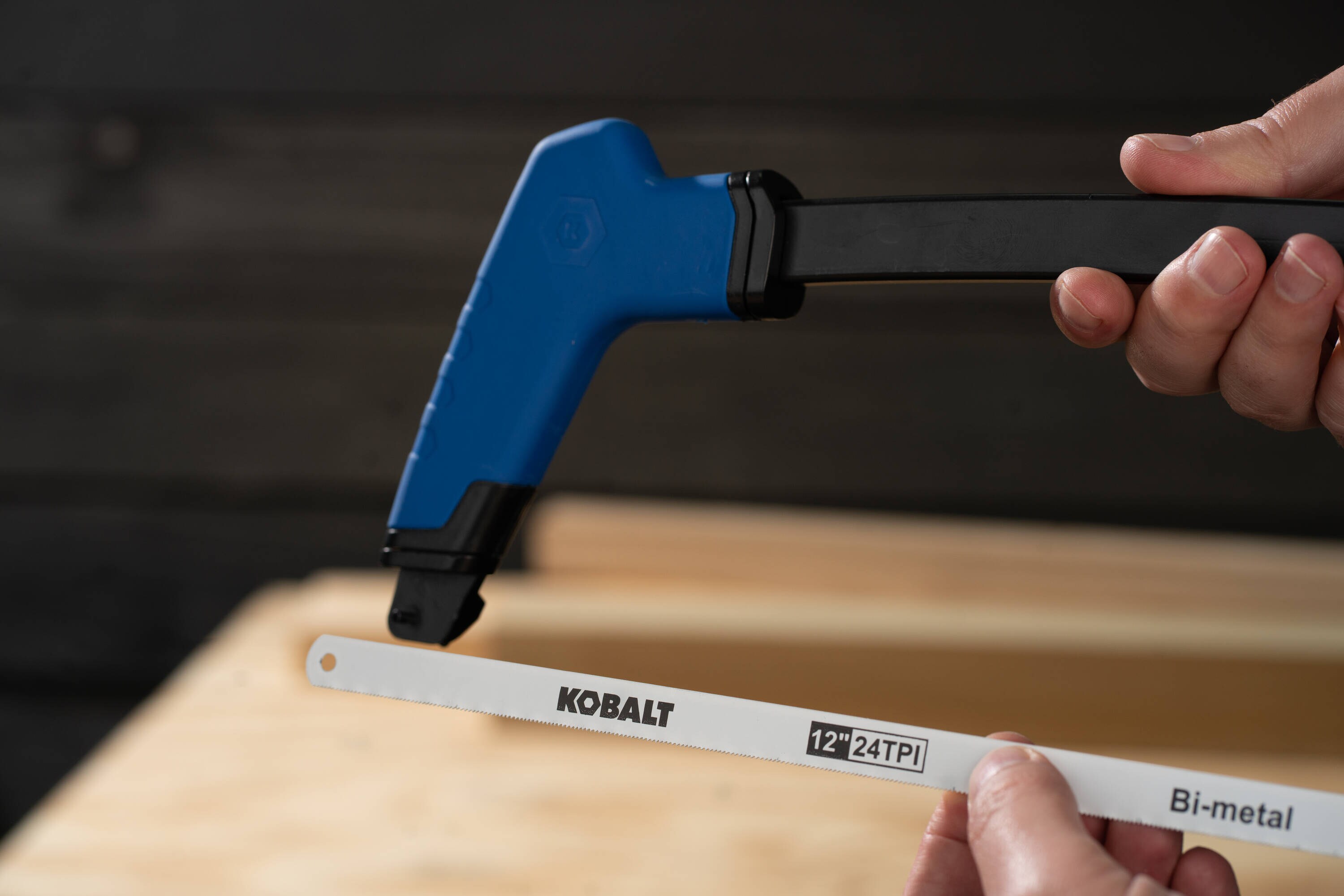 Juego de hojas para serrucho Kobalt 12 pulgadas de corte extra fino de bimetálico modelo 66713