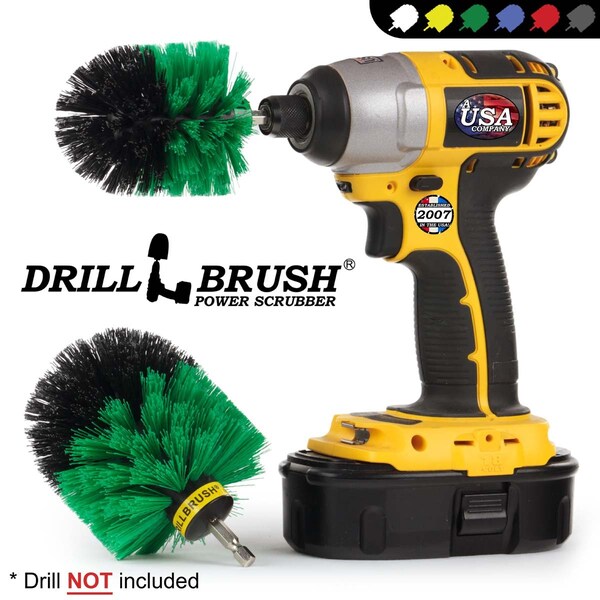 Drillbrush para cocina - Artículos de limpieza - Accesorios de cocina - Limpiador para el hogar - G-S-MO-QC-DB