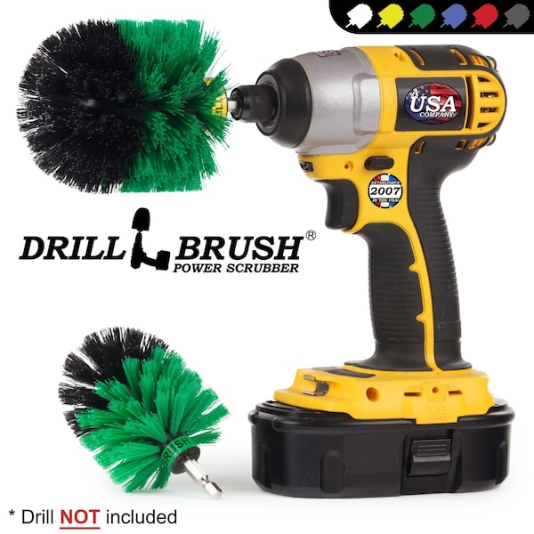 Drillbrush para cocina - Artículos de limpieza - Accesorios de cocina - Limpiador para el hogar - G-S-MO-QC-DB
