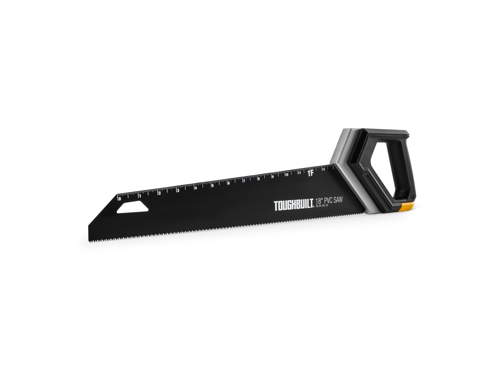 Sierra de mano TOUGHBUILT Pvc de corte fino de 18 pulgadas TB-H4-26-18