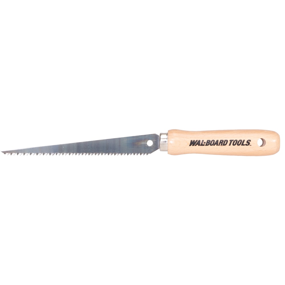 Sierra de jab con mango de madera de utilería WAL-BOARD TOOLS de 6.5 pulgadas y corte grueso 22W-L