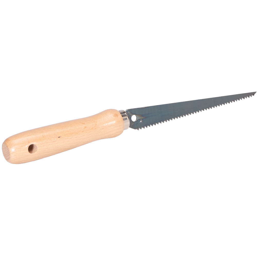 Sierra de jab con mango de madera de utilería WAL-BOARD TOOLS de 6.5 pulgadas y corte grueso 22W-L