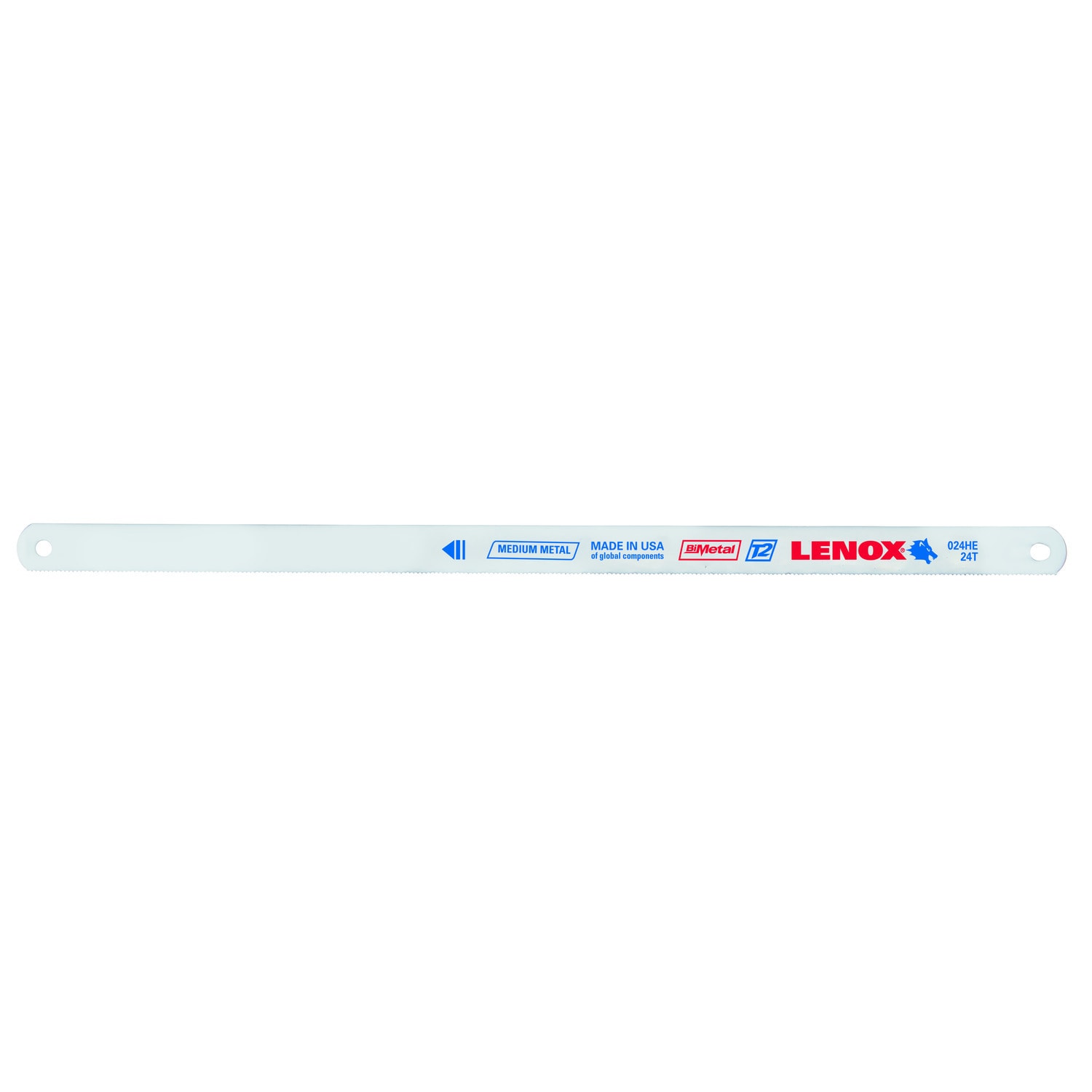 Juego de hojas de sierra para arco LENOX 10 pulgadas de corte medio bimetálicas 2014654