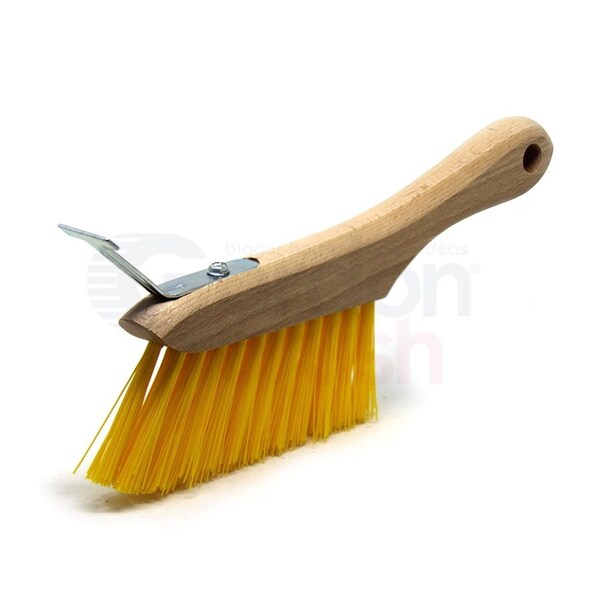 Cepillo para limpieza de ranuras en T de Gordon Brush - Cepillo raspador de ranuras en T de polipropileno de 3x11 filas - 433PSCG