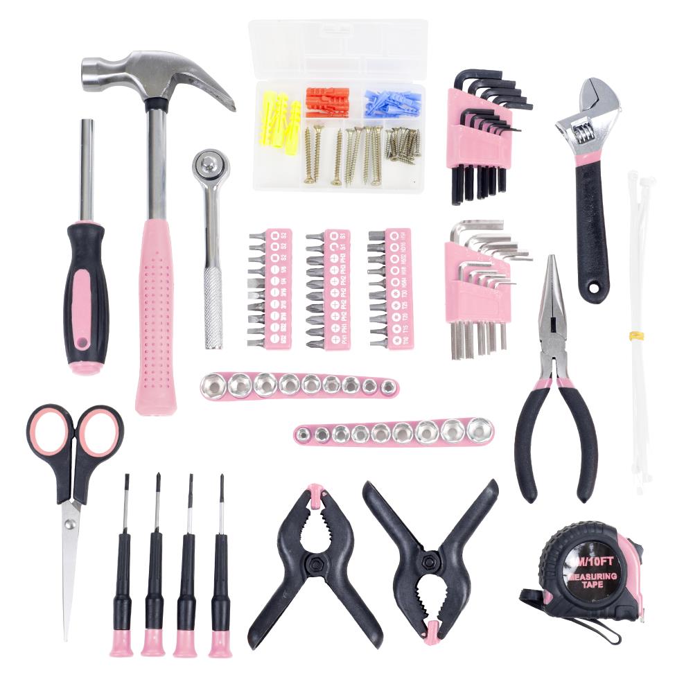 Juego de herramientas para el hogar Fleming Supply de 86 piezas con estuche suave 739988BTV