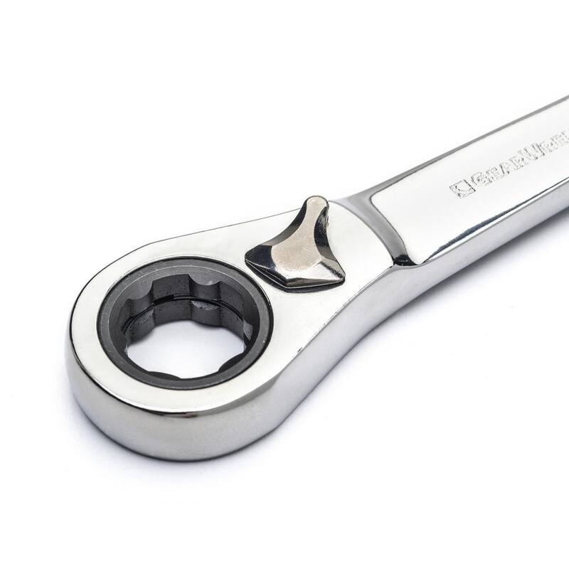 Juego de herramientas mecánicas GEARWRENCH Pass-Thru de 3/8 pulgadas de 6 puntos SAE/métrico GearRatchet y Socket (21 piezas) - 8921