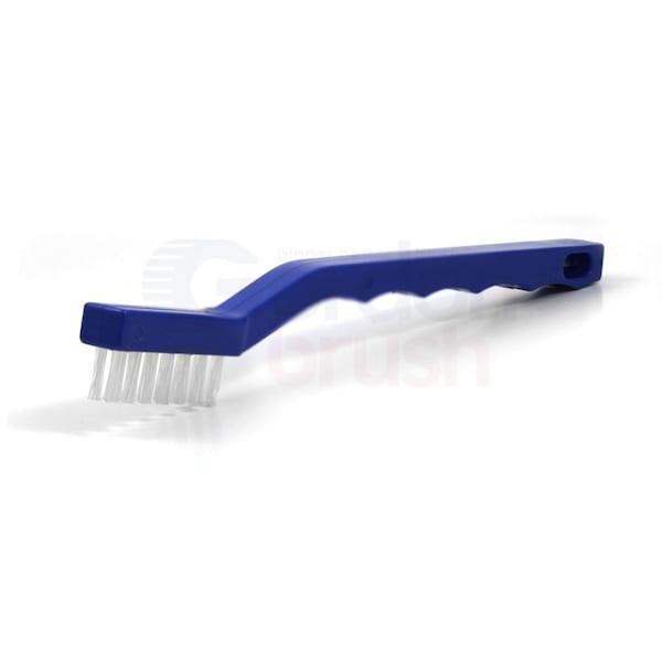 Gordon Brush H2" No. 4 Cepillo de Canal Strip .010" Cerda D Negra 100% Conductivo - 21N-020W-BLUG-12