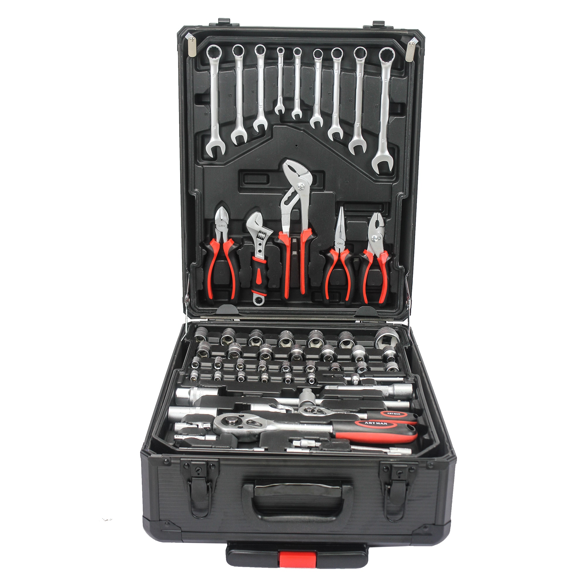 Set de herramientas domésticas Siavonce 899 piezas con estuche plegable XH90122
