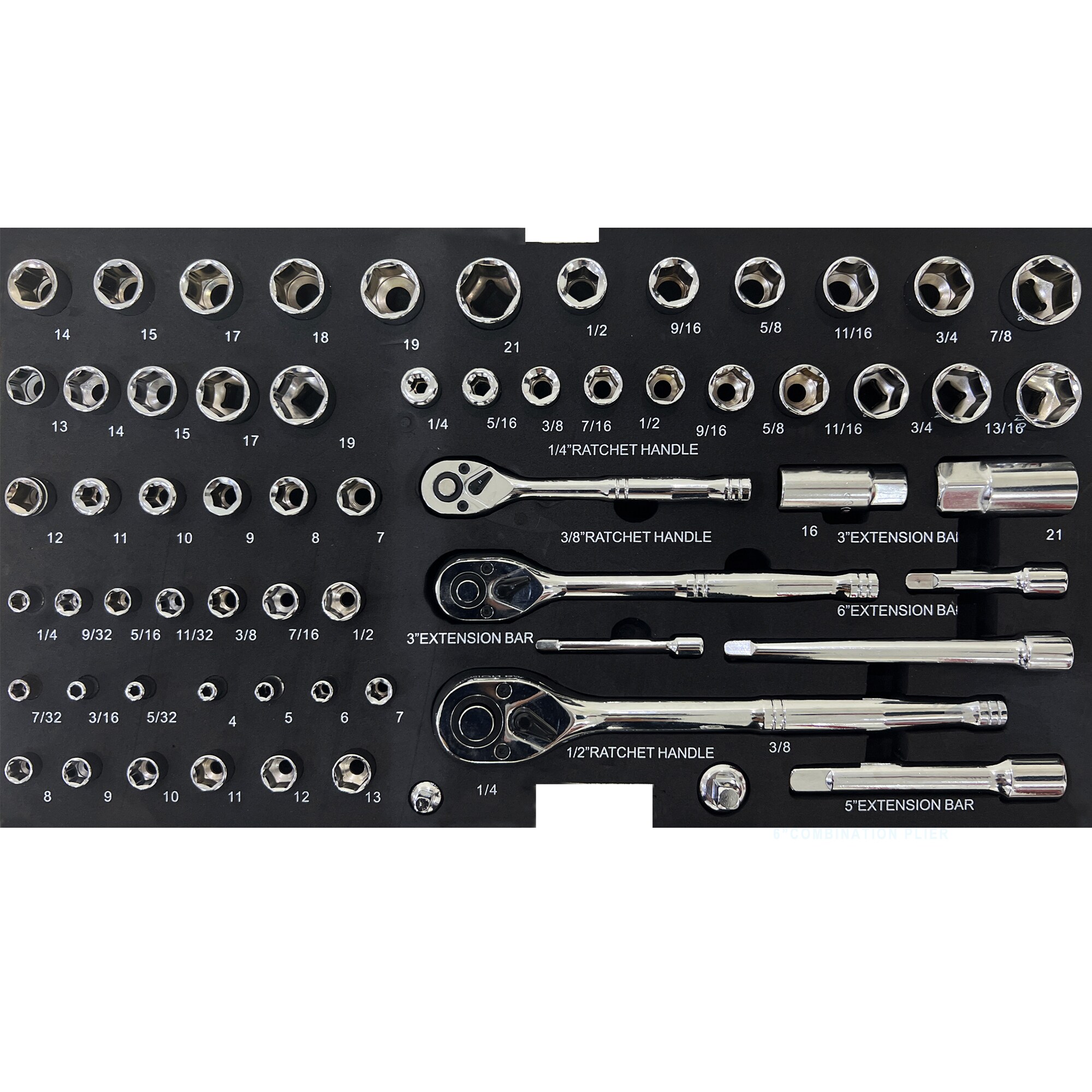 Set de herramientas domésticas de 339 piezas Gaierptone con estuche resistente CRXMU50NLBZ