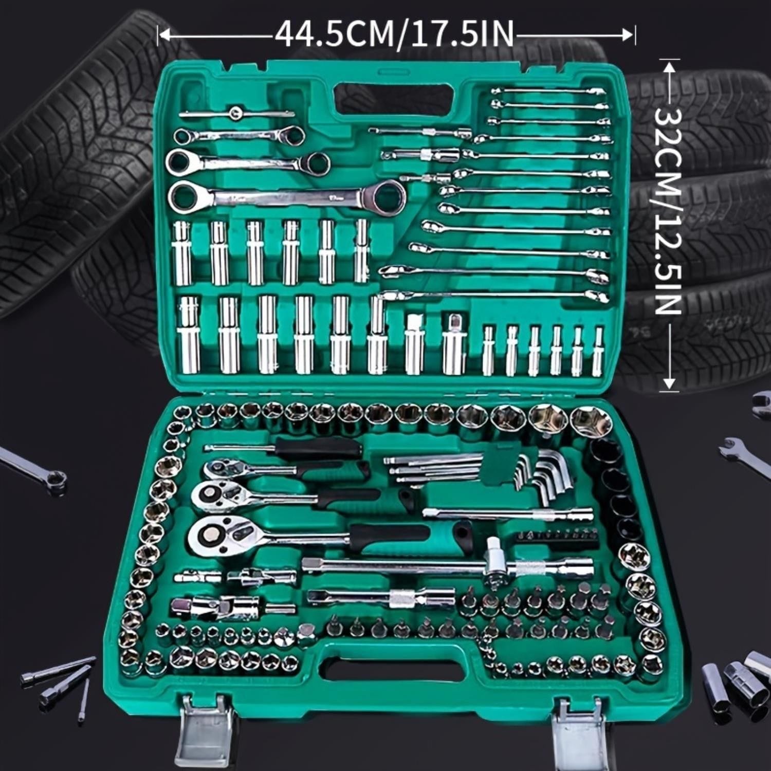 Set de herramientas para el hogar Siavonce 151 piezas con estuche resistente XHQ1MEG