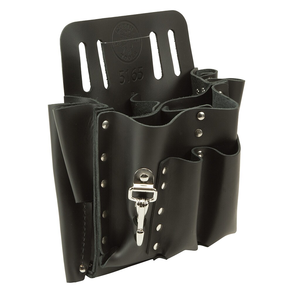 Set de herramientas Journeyman de Klein Tools con cinturón de herramientas y bolsa de cuero, 18 piezas 80118