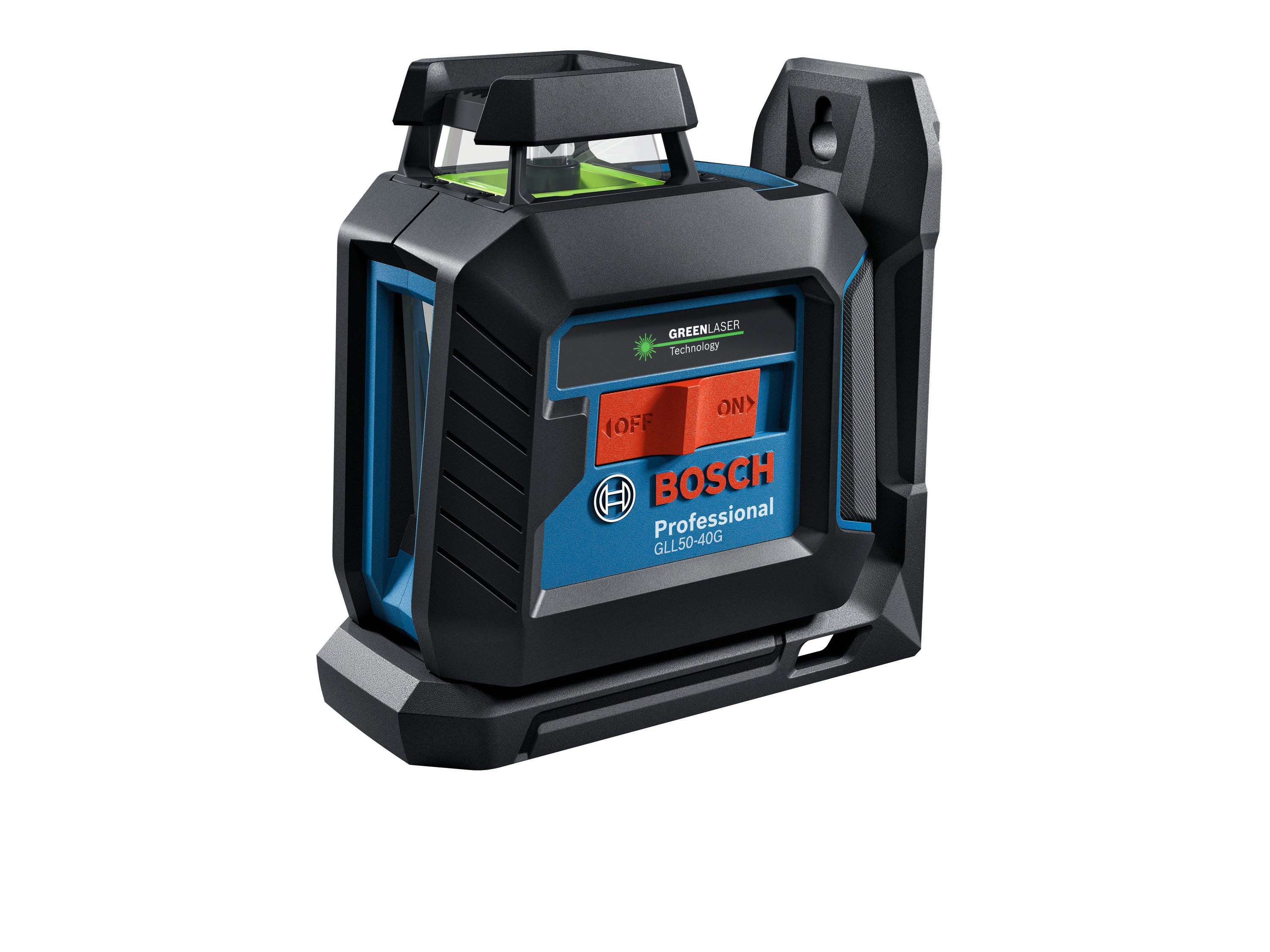 Kit de Nivel Láser de Cruz Autonivelante Verde de 100 pies Bosch GLL50-40G