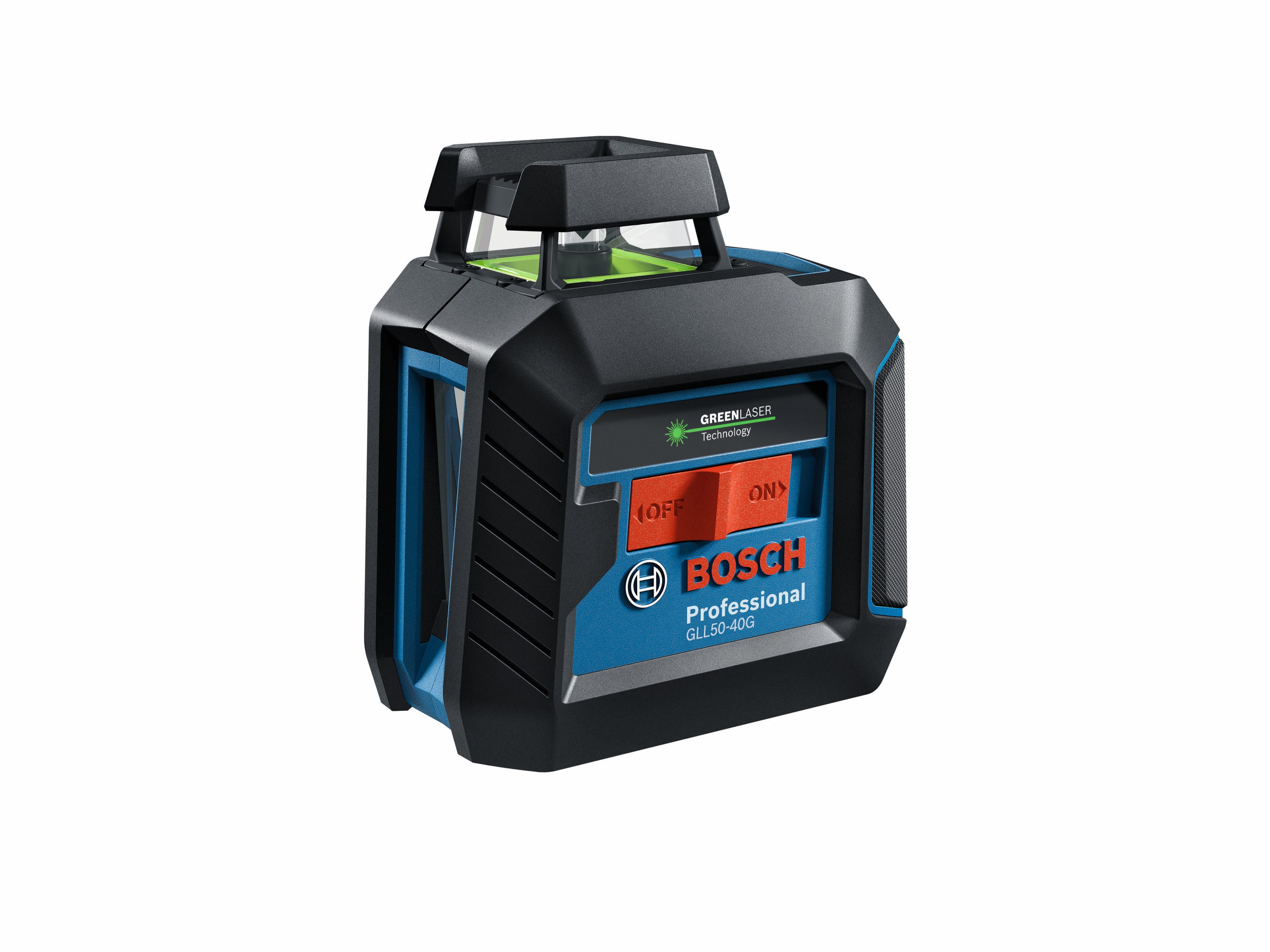 Kit de Nivel Láser de Cruz Autonivelante Verde de 100 pies Bosch GLL50-40G