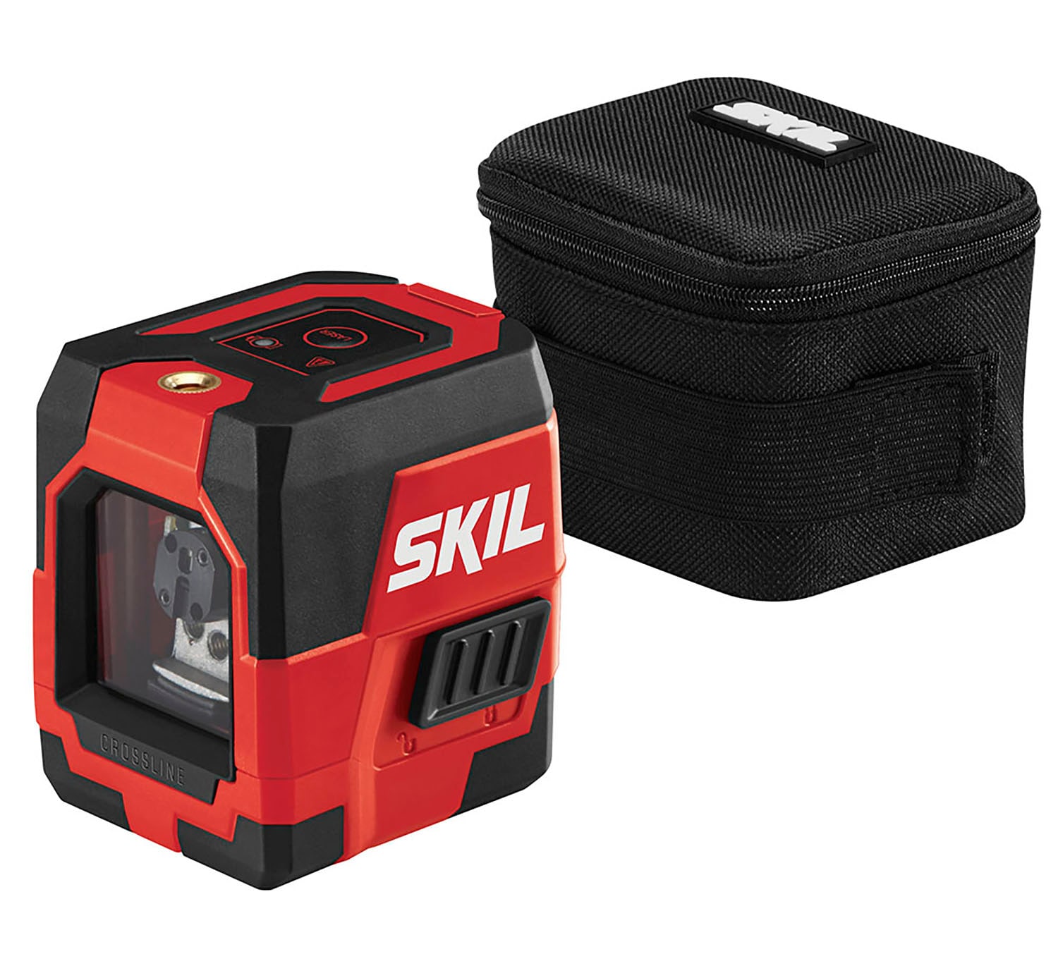 Kit de nivel láser de líneas cruzadas autonivelante rojo SKIL de 50 pies LL932301