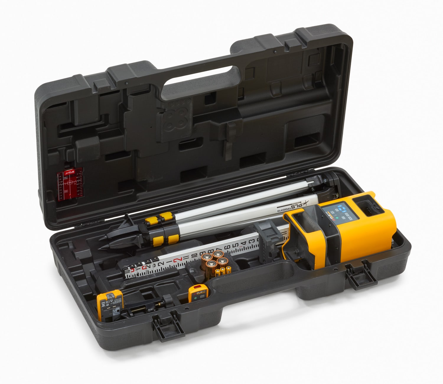 Kit de Nivel Láser Rotativo Autonivelante Rojo de 100 pies Pacific Laser Systems PLS HV2R.