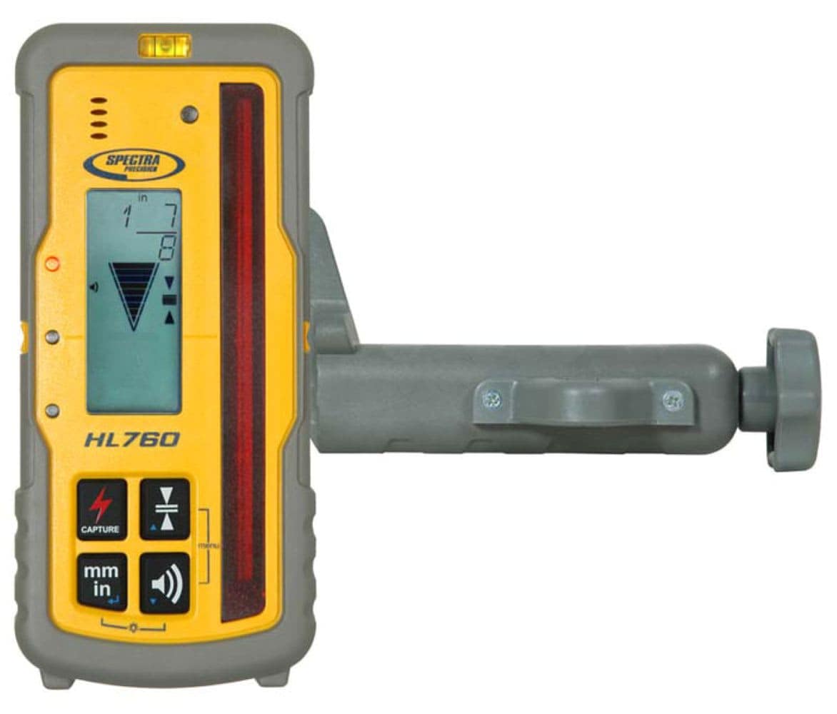 Nivel Láser de Pendiente Dual Spectra Precision GL1425C con Receptor Láser HL760 327103-NC