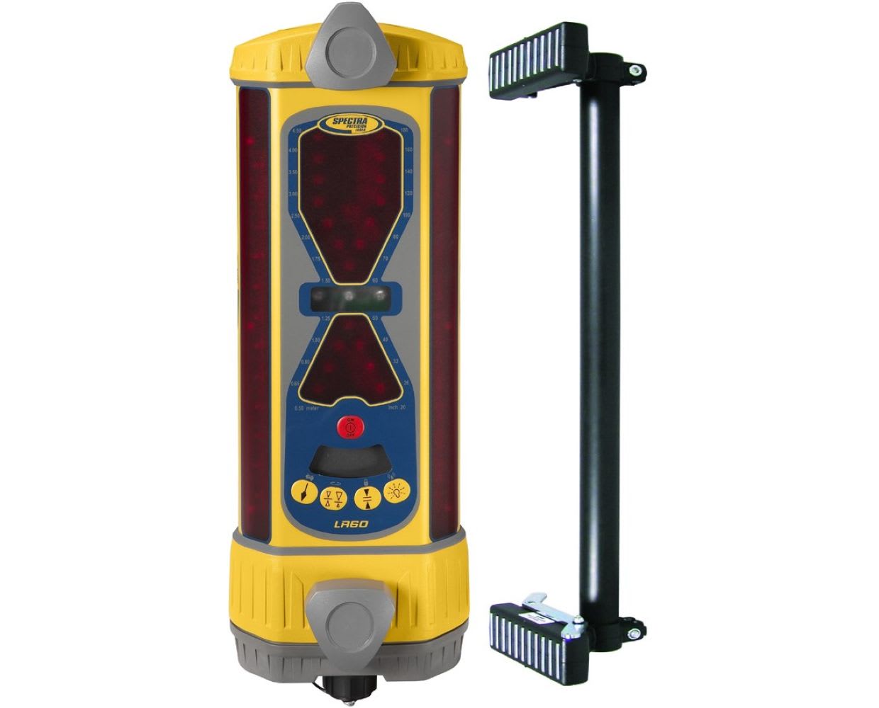Receptor de Pantalla de Láser Trimble LR60-MM con Montura Magnética NiMH y MM-1 de Spectra Precision Lasers