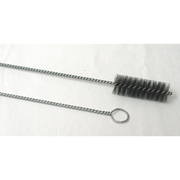 Cepillo para calderas Tough Guy, mango de 38 pulgadas de largo, cepillo de 4 pulgadas de largo, alambre retorcido, 42 pulgadas de largo en total - 2VMY2
