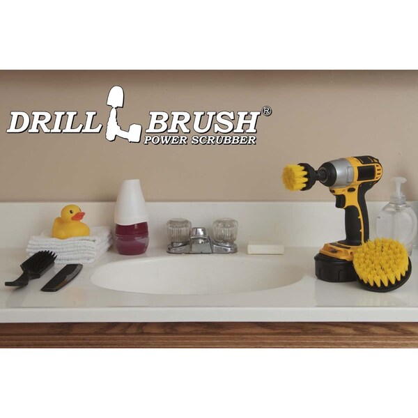 Cepillo para Taladro Drillbrush - Kit de Cepillos para Taladro - Cepillos para Limpiar con Taladro - Y-S-42-QC-DB