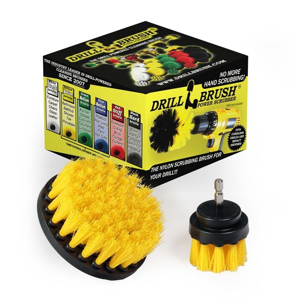 Cepillo para Taladro Drillbrush - Kit de Cepillos para Taladro - Cepillos para Limpiar con Taladro - Y-S-42-QC-DB