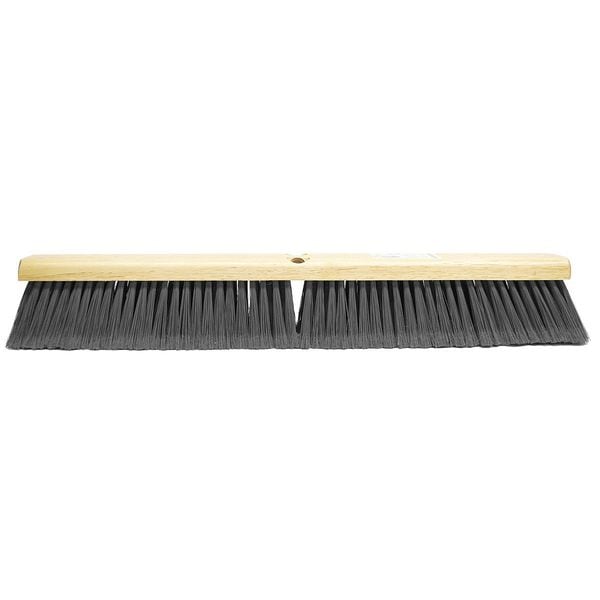 Escoba para piso Tough Guy 24" verde, PET reciclado, madera - 90752