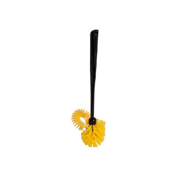 Cepillo para taza de baño Allpoints 1591120, Negro/Amarillo - 1591120