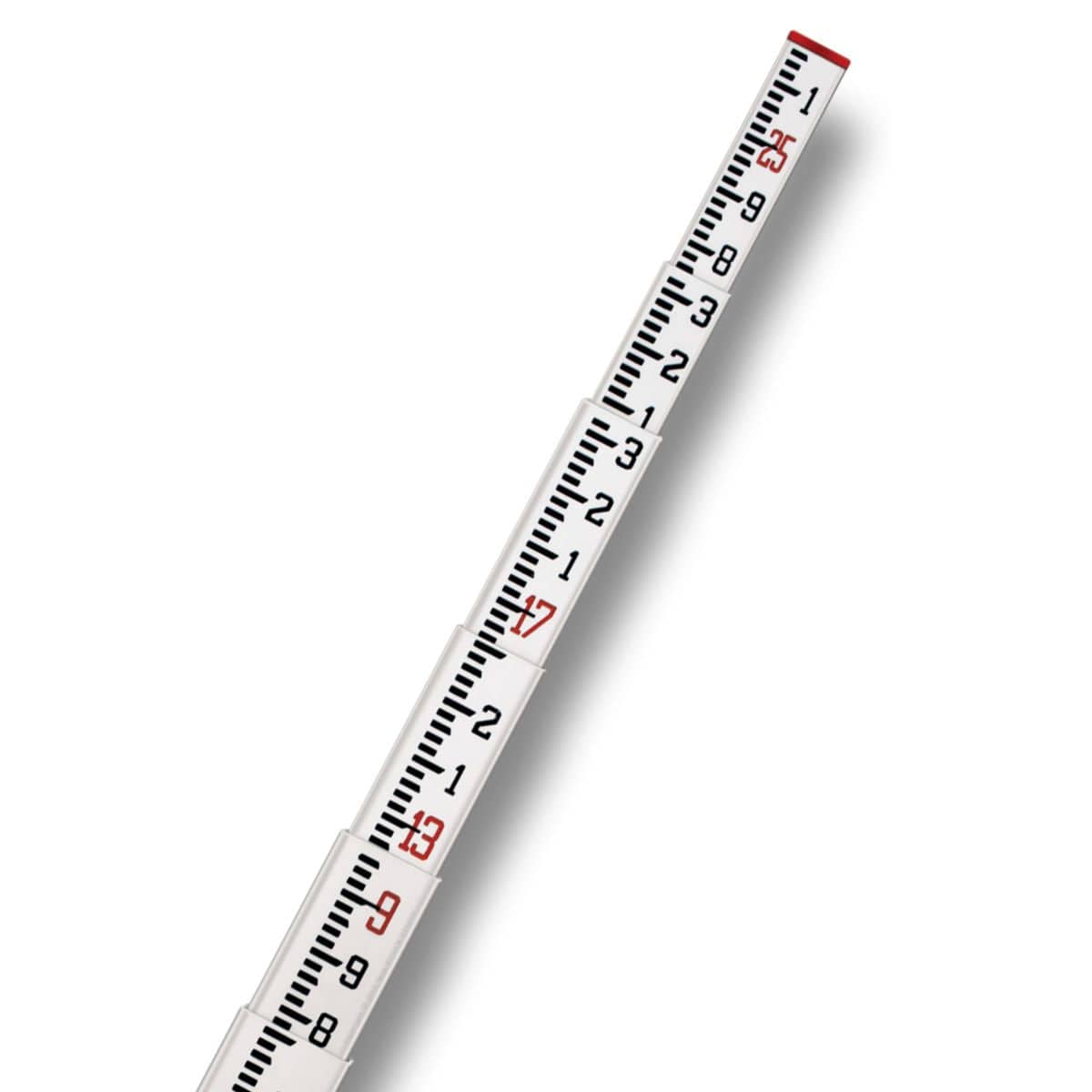 Bastón de nivelación de fibra de vidrio SitePro 11-SCR25-T de 25 pies (CR) - 10ths 152043