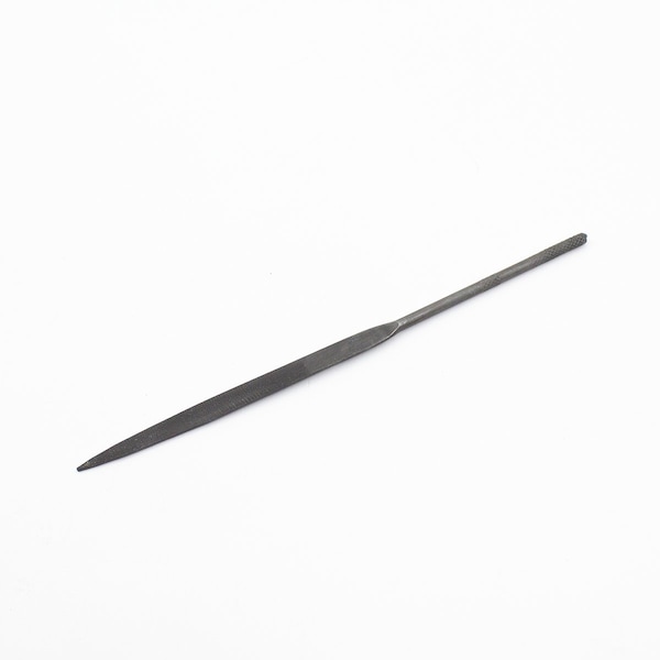 Excel Blades Flat Needle File, 5.75" Cut #2 Individual Hobby and Jewelry File, 12pk - 55603
