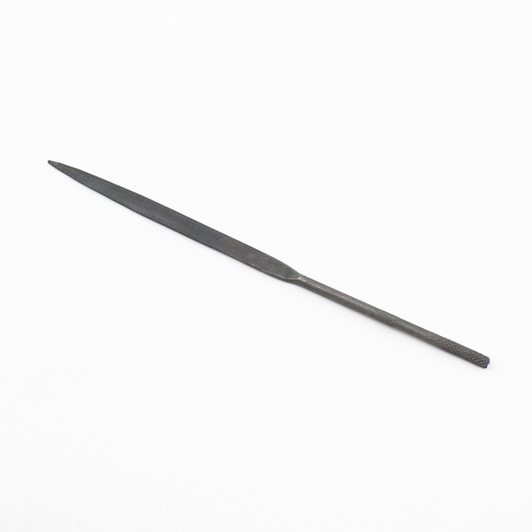 Excel Blades Flat Needle File, 5.75" Cut #2 Individual Hobby and Jewelry File, 12pk - 55603