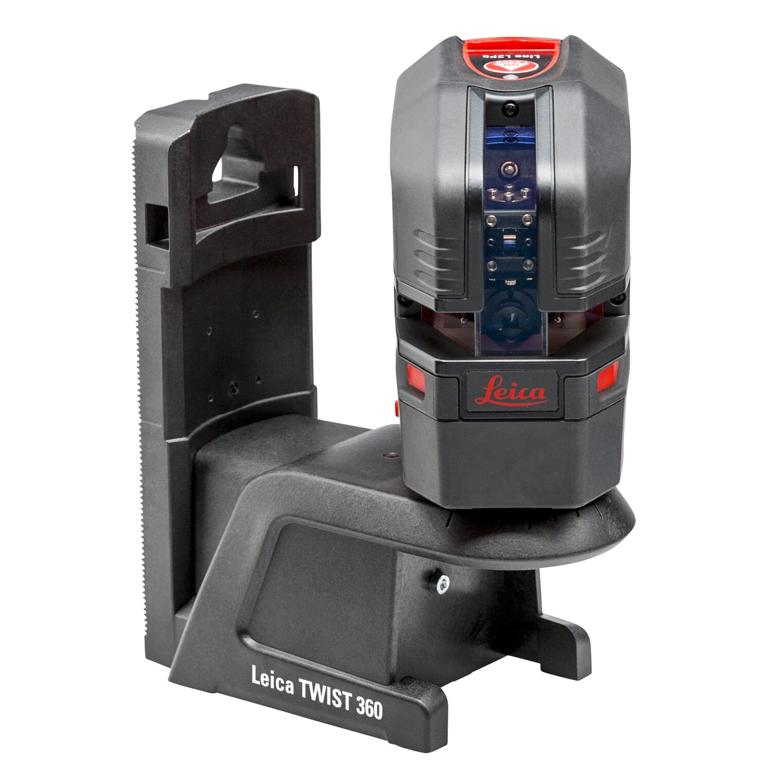 Nivel láser Leica Geosystems de línea cruzada/nivel de plomada verde autonivelante de 115 pies L2P5G