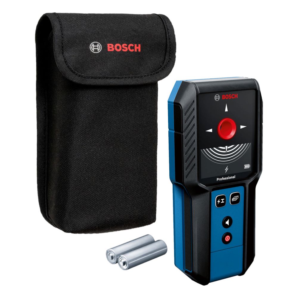 Localizador de Electricidad/Metal/Madera Bosch 4-en-1 con Escaneo de Profundidad GMS120-27