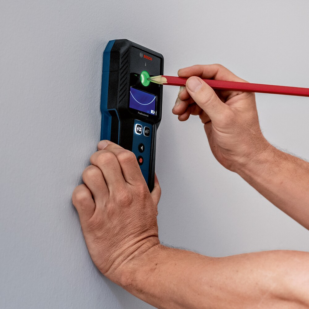 Localizador de Electricidad/Metal/Madera Bosch 4-en-1 con Escaneo de Profundidad GMS120-27