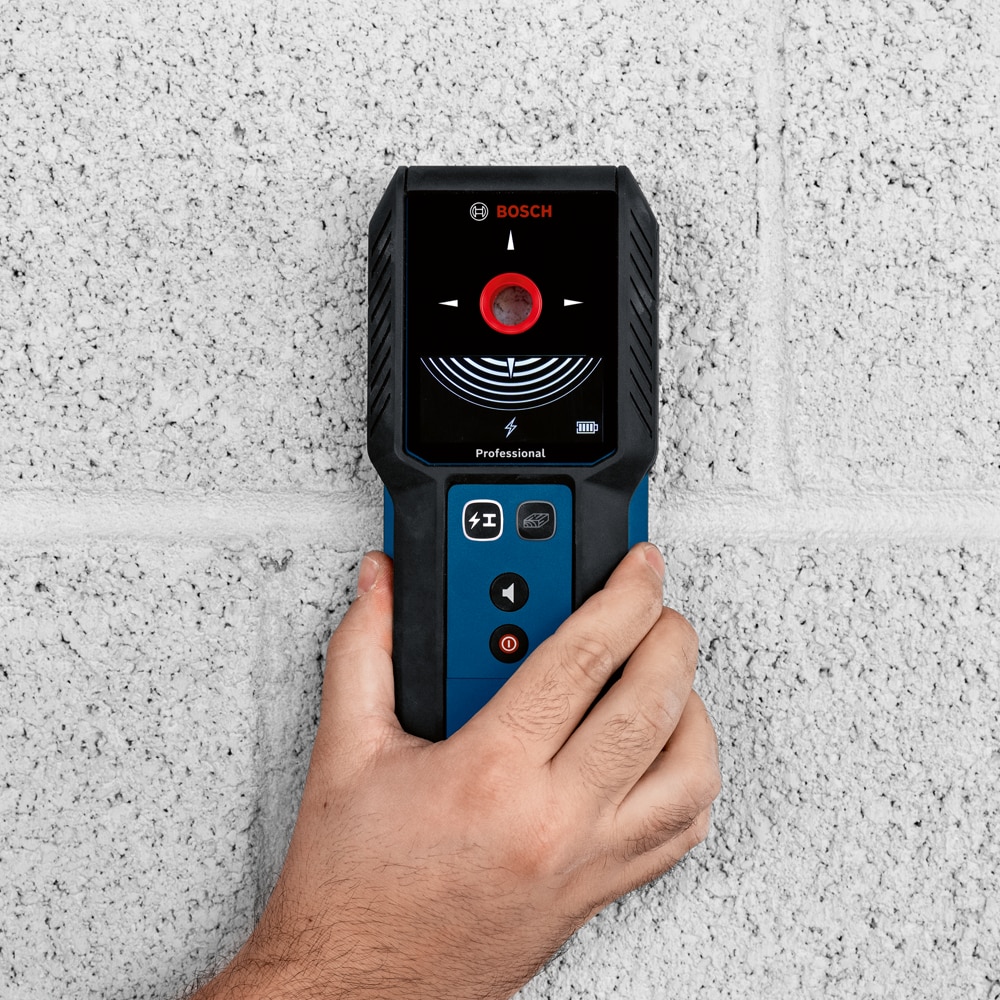 Localizador de Electricidad/Metal/Madera Bosch 4-en-1 con Escaneo de Profundidad GMS120-27