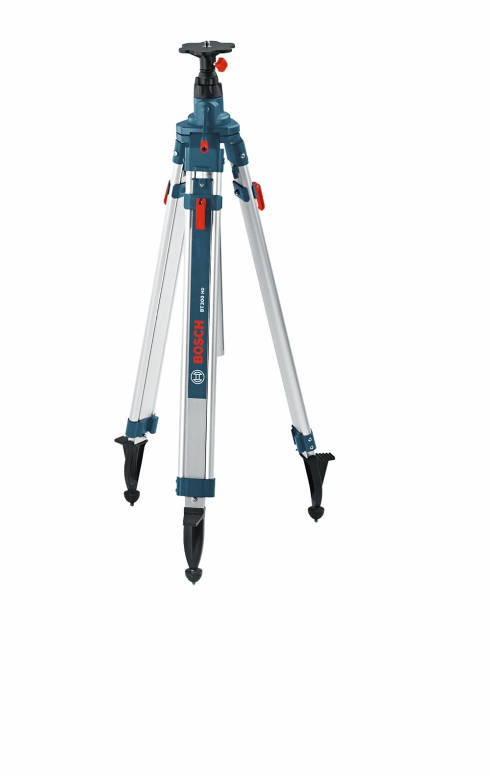 Trípode de Aluminio Extensible Bosch de 110 pulgadas con Sistema de Engranajes Metálicos BT300HD