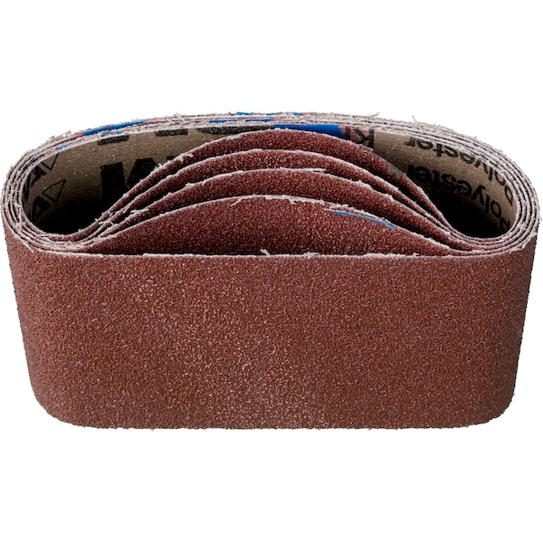Pferd 3-1/2" x 15-1/2" Coated Portable Belt - Aluminum Oxide - 40 Grit - 49312