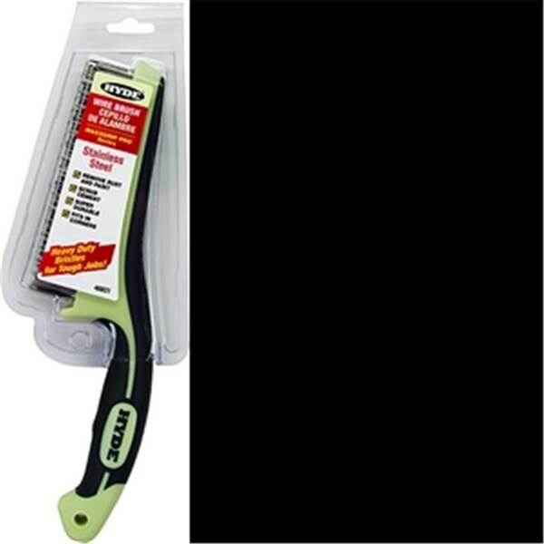 Cepillo de alambre de acero inoxidable Maxxgrip Vortex 46831 de 11.75 pulgadas - Acero - 11.75 pulgadas - VO3573186