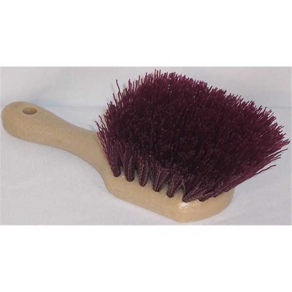Cepillo de limpieza de uso general de polipropileno color guinda D.Q.B Industries 11648 8 pulgadas - 461950016