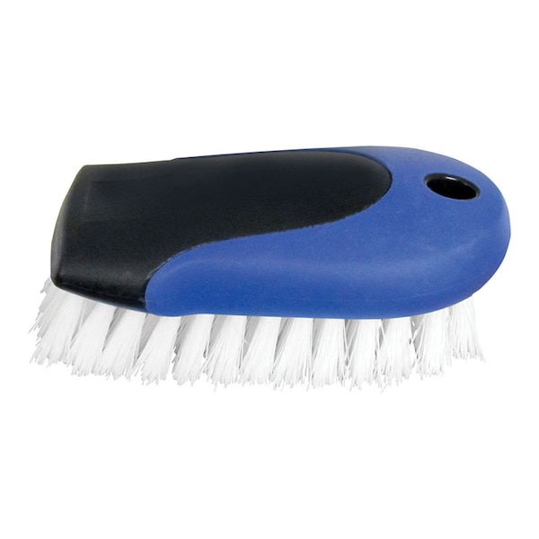 Cepillo para fregar Star brite con mango de plástico de cerdas duras de 3 pulgadas - 040117