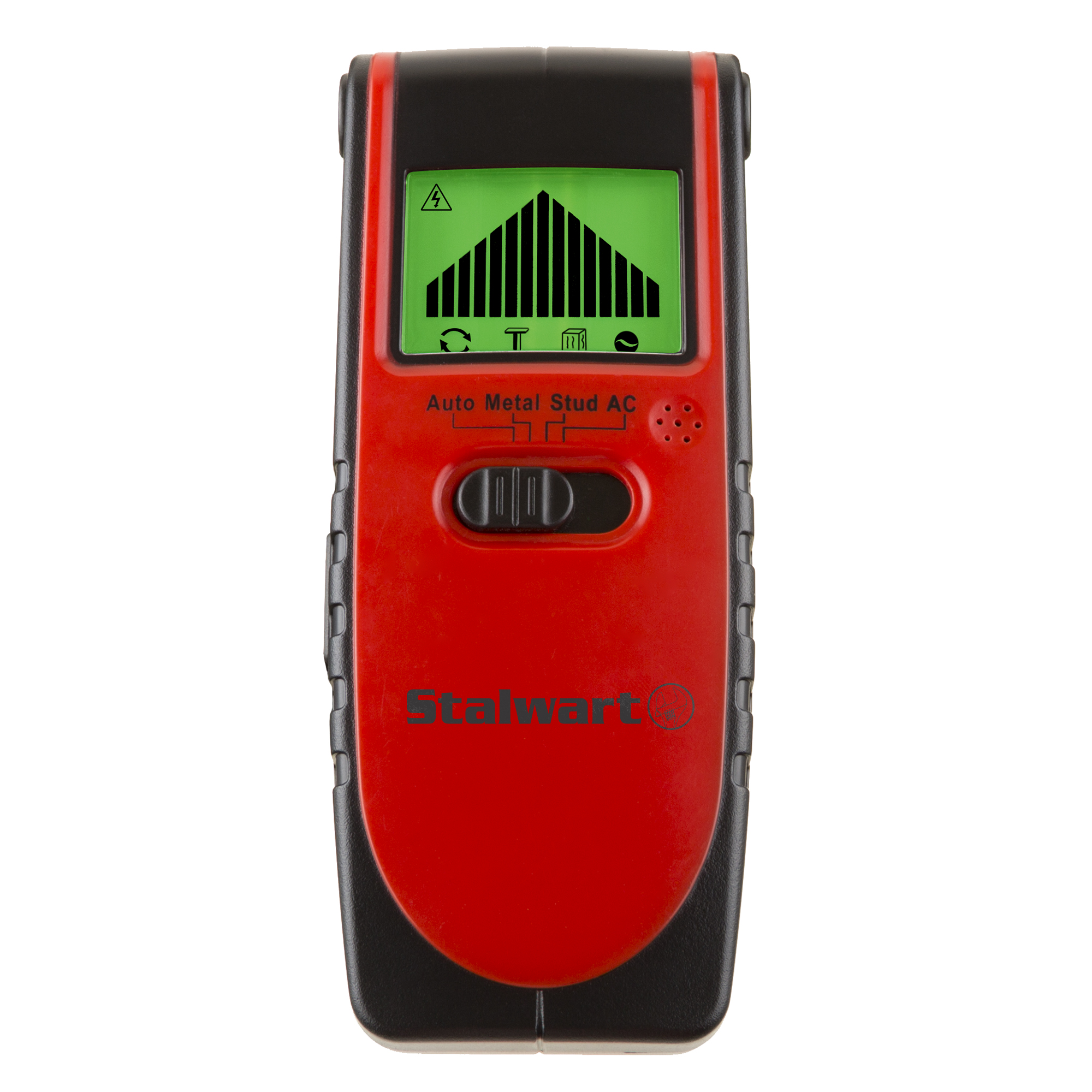 Localizador de montantes Stalwart con profundidad de escaneo de 2 pulgadas, buscador eléctrico/metálico/madera 75-PT1008