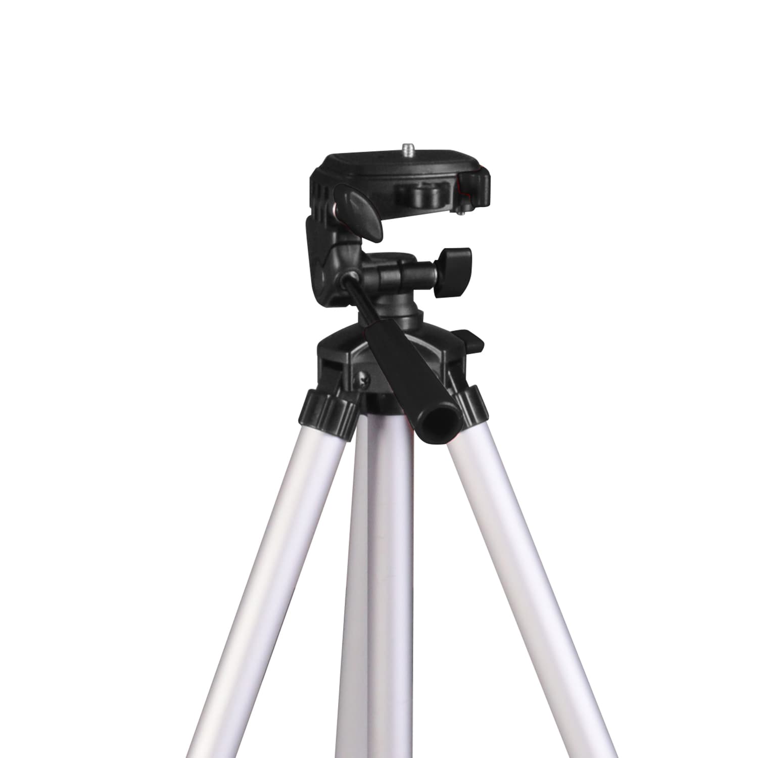 Trípode de aluminio Johnson Level con columna central extensible, altura de trabajo de 16 a 51 pulgadas 40-6796.