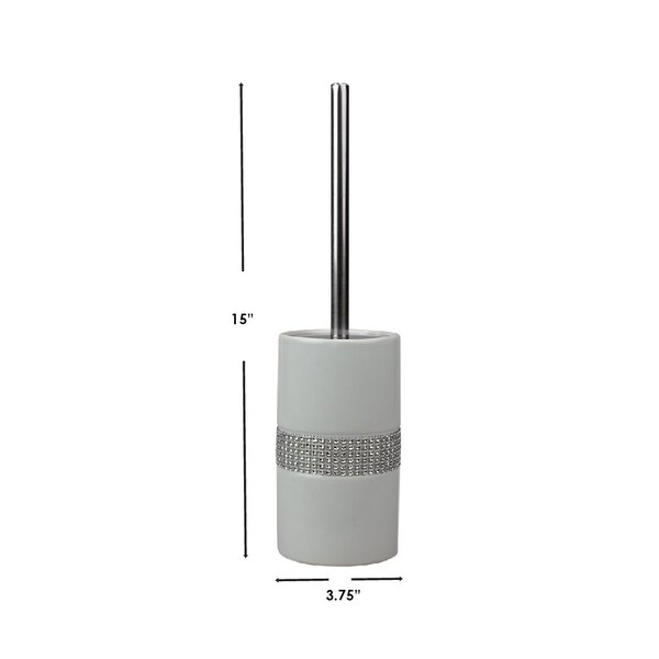 Home Basics Mango 3.75 pulgadas de ancho 3.75 pulgadas de largo, blanco - ZOR96290