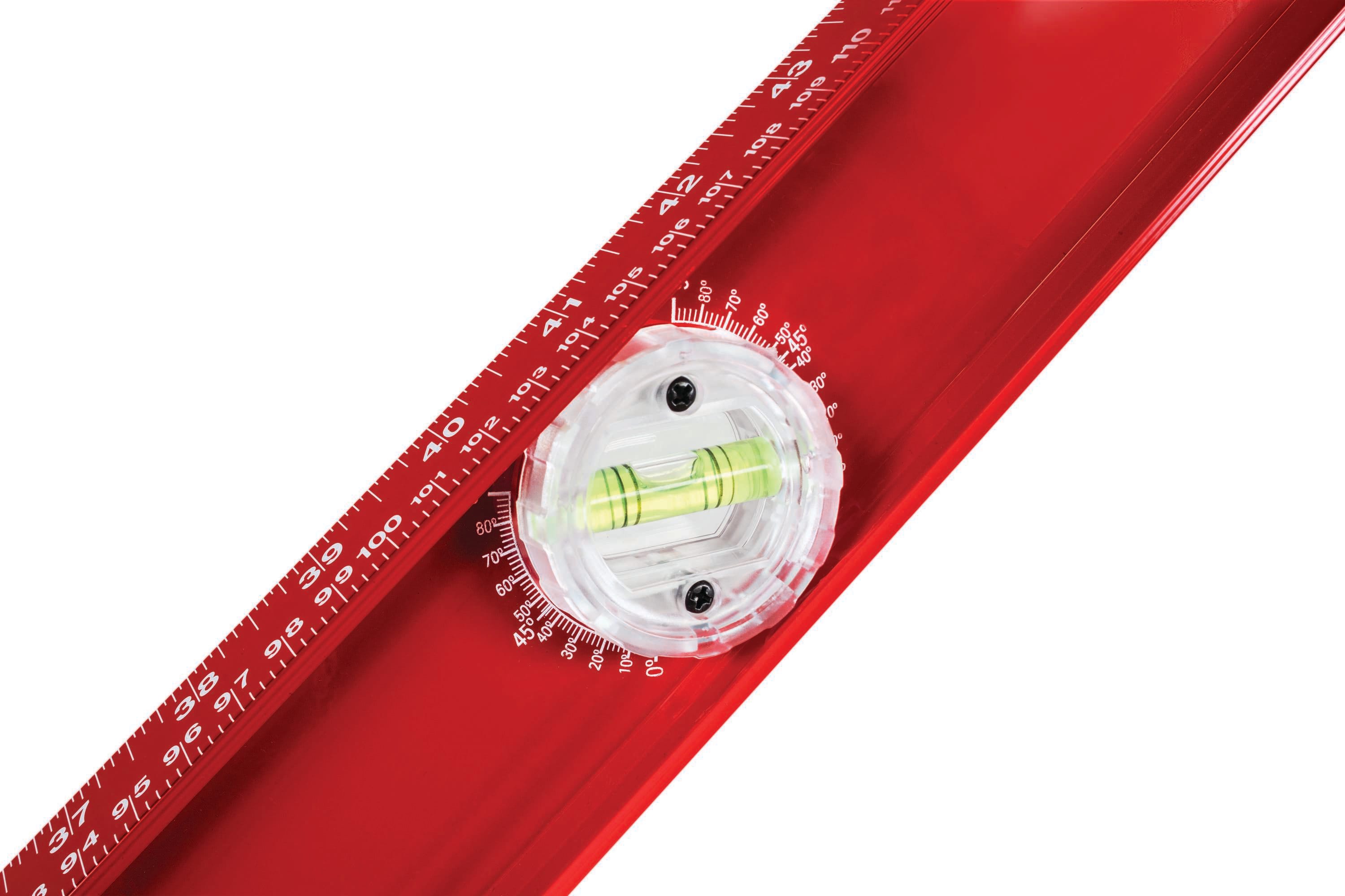 Nivel I-beam CRAFTSMAN de aluminio de 48.0 pulgadas con 3 burbujas CMHT82345