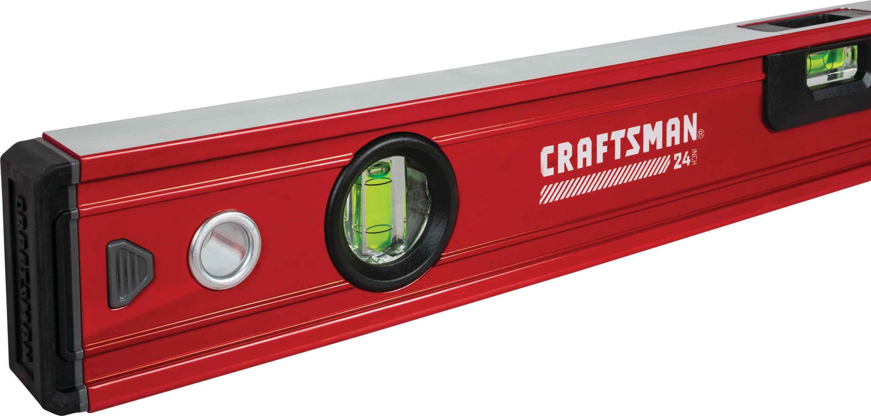 Nivel I-beam CRAFTSMAN de aluminio de 48.0 pulgadas con 3 burbujas CMHT82345