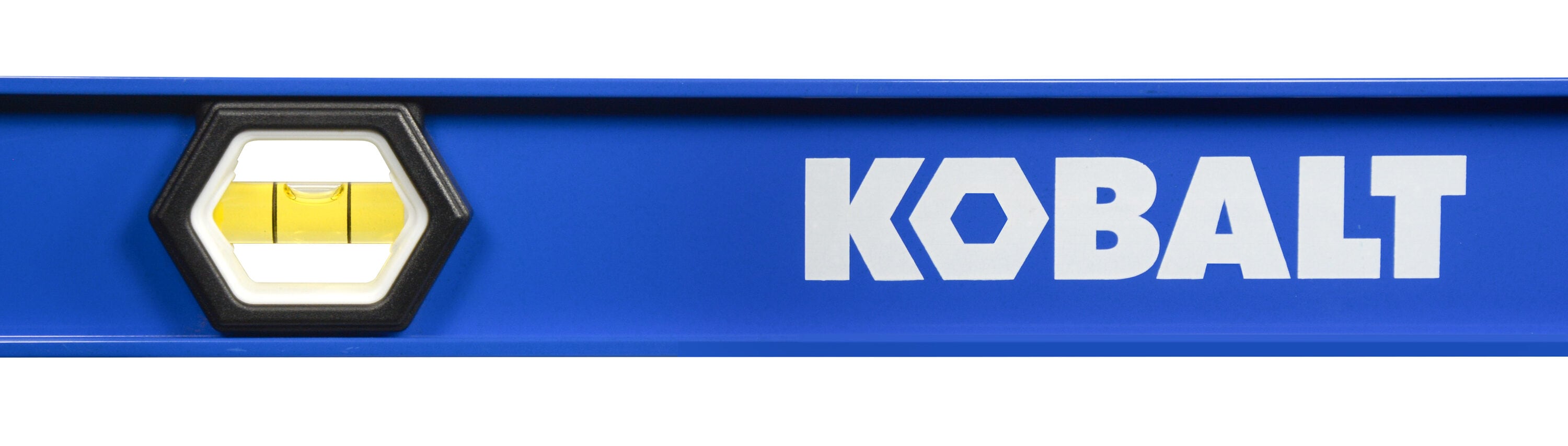 Nivel de marco en I de aluminio Kobalt de 48 pulgadas con 4 burbujas KB7048