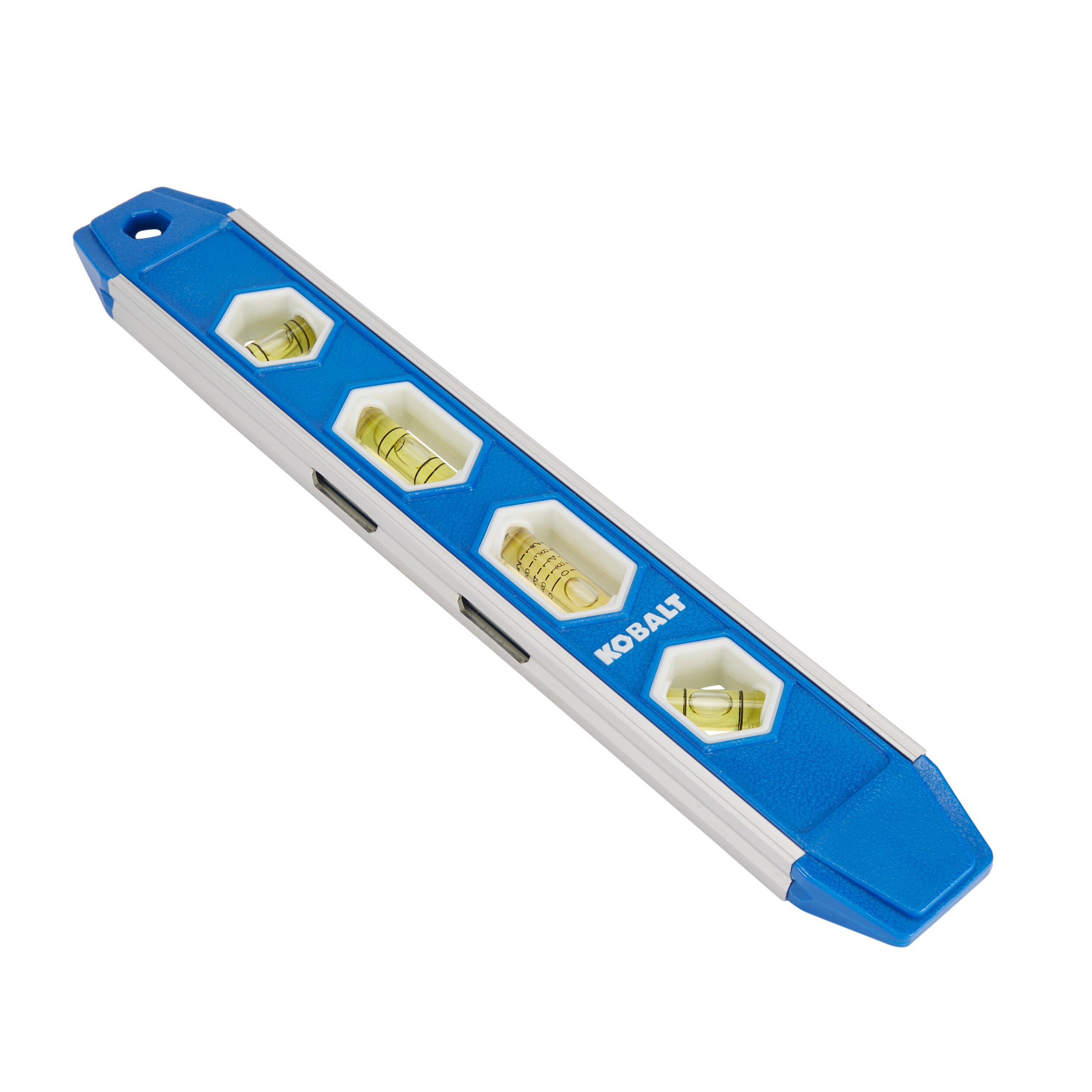 Nivel Torpedo Magnético de Aluminio Kobalt de 12 pulgadas con 4 Viales KB6012