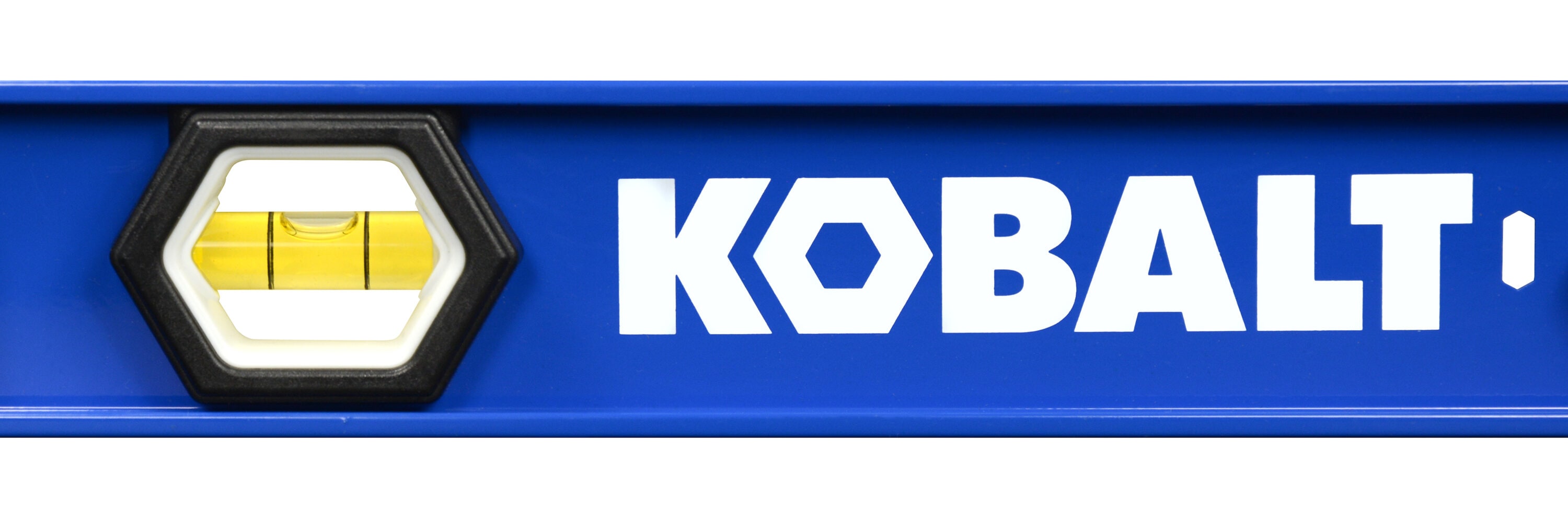 Nivel de viga en I de aluminio Kobalt de 24 pulgadas con 3 burbujas KB7024