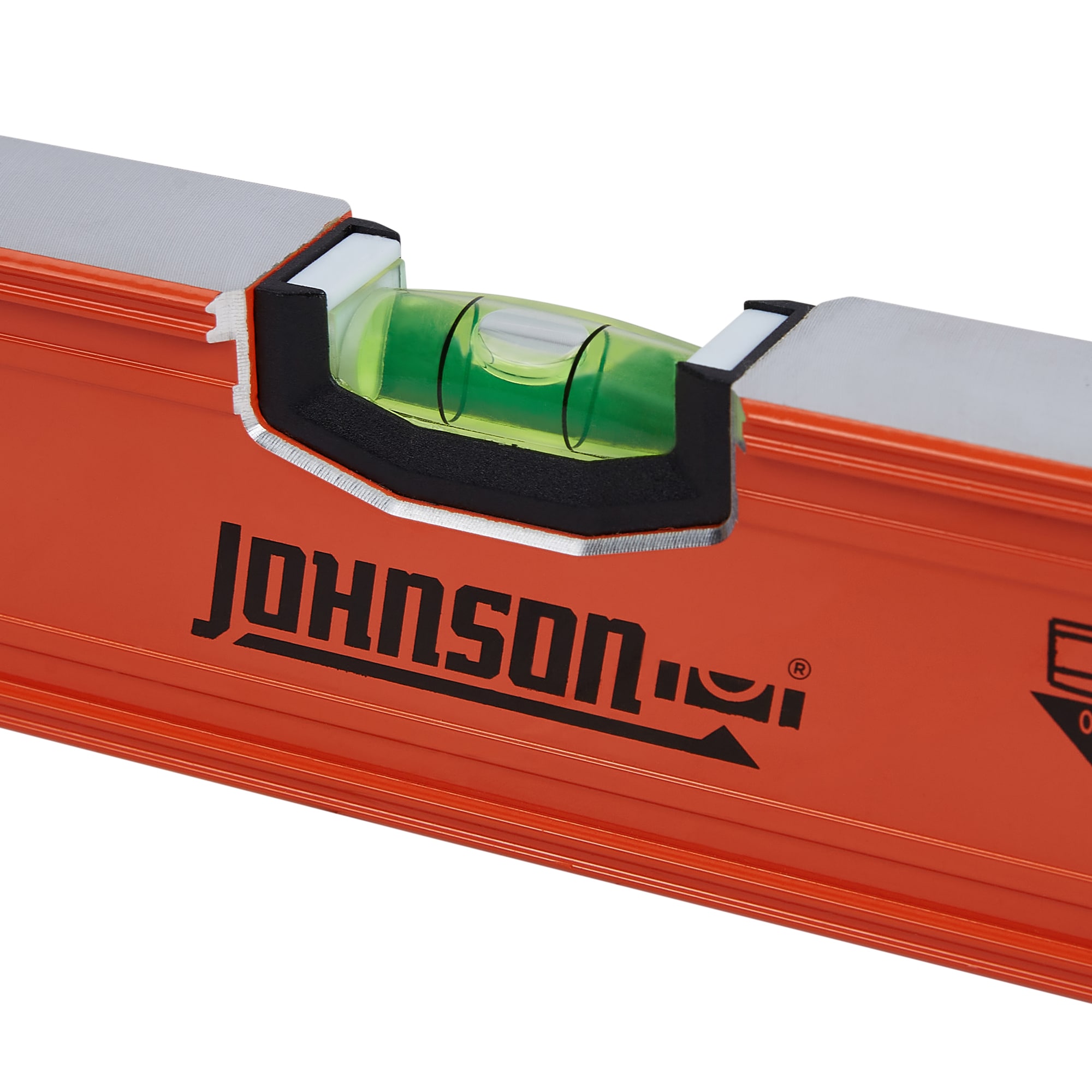 Nivel de Burbuja Johnson Level y Herramienta de Aluminio de 48 pulgadas con 3 Burbujas Modelo 9850-4800