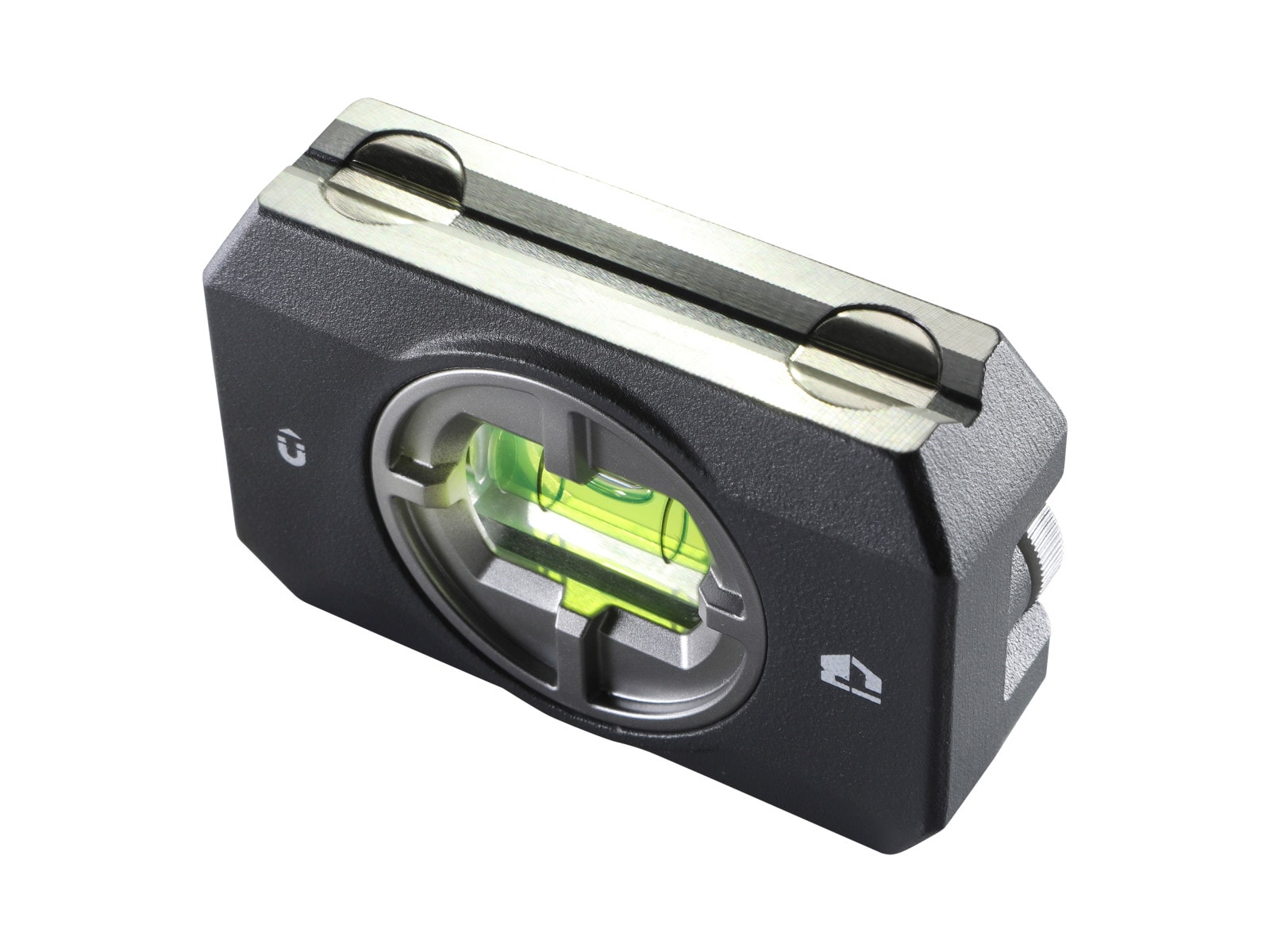 Nivel de bolsillo magnético TOUGHBUILT de aluminio 3.27 pulgadas con 1 vial TB-H2-L-4R