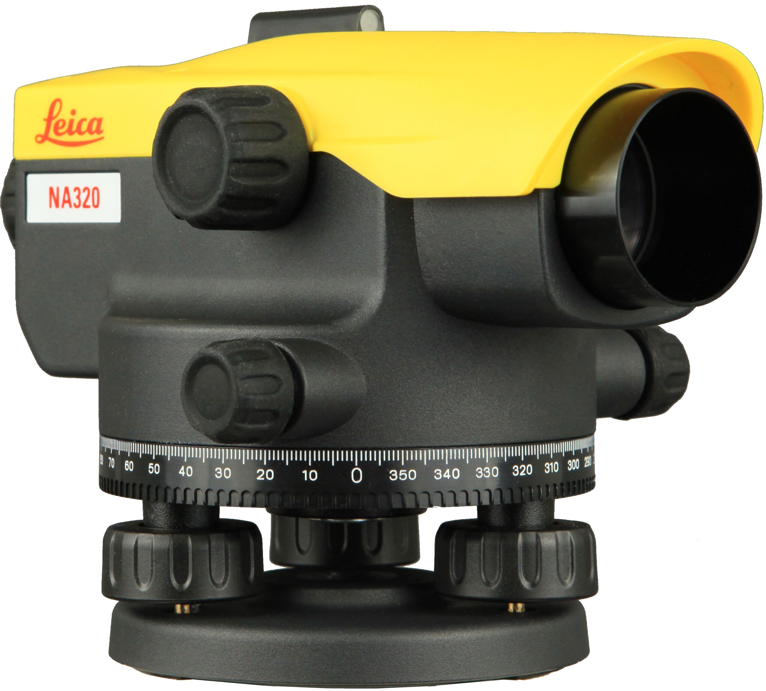 Nivel de línea/superficie de un vial 5.11-in de aluminio Leica Geosystems NA320