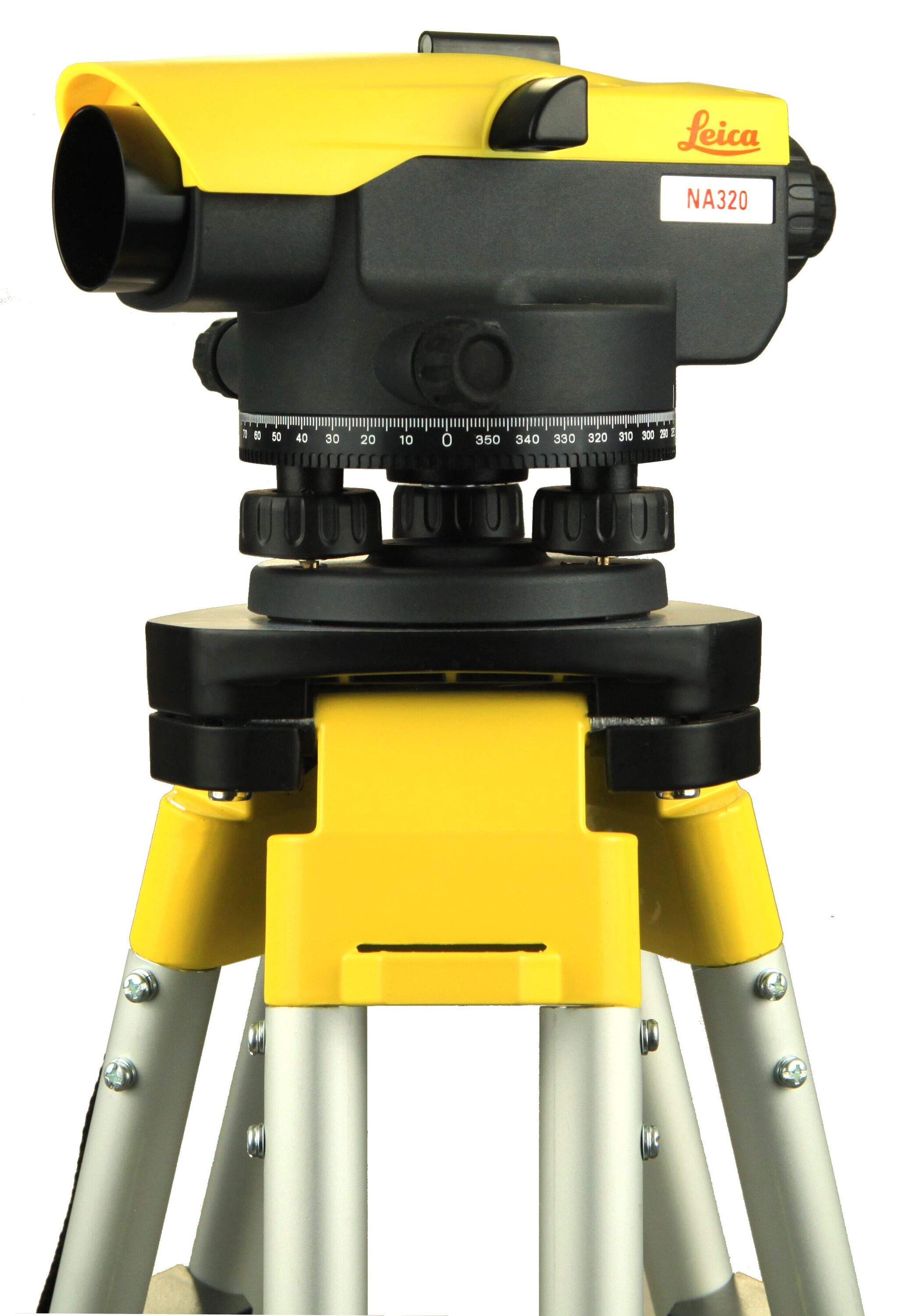 Nivel de línea/superficie de un vial 5.11-in de aluminio Leica Geosystems NA320